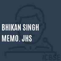 Bhikan Singh Memo. Jhs Middle School Logo