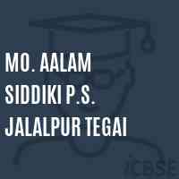 Mo. Aalam Siddiki P.S. Jalalpur Tegai Primary School Logo