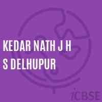 Kedar Nath J H S Delhupur Middle School Logo
