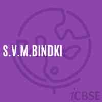 S.V.M.Bindki Middle School Logo