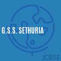 G.S.S. Sethuria Secondary School Logo