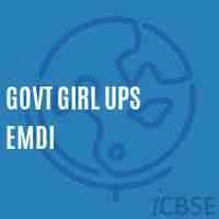 Govt Girl Ups Emdi Middle School Logo