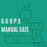 G.G.U.P.S. Mandal Gate Middle School Logo