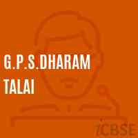 G.P.S.Dharam Talai Primary School Logo