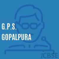G.P.S. Gopalpura Primary School Logo