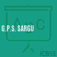G.P.S. Sargu Primary School Logo
