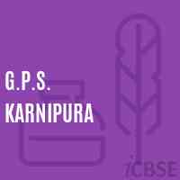 G.P.S. Karnipura Primary School Logo