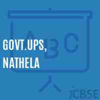 Govt.Ups, Nathela Middle School Logo