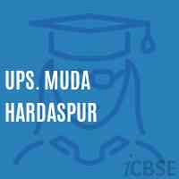 Ups. Muda Hardaspur Middle School Logo
