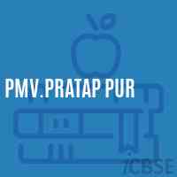 Pmv.Pratap Pur Middle School Logo