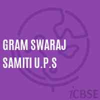 Gram Swaraj Samiti U.P.S Middle School Logo