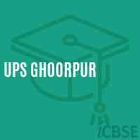 Ups Ghoorpur Middle School Logo