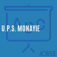 U.P.S. Monayie Middle School Logo