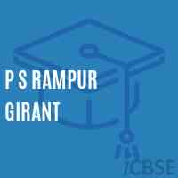 P S Rampur Girant Primary School Logo