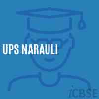 Ups Narauli Middle School Logo