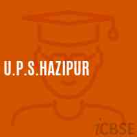 U.P.S.Hazipur Middle School Logo