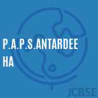 P.A.P.S.Antardeeha Primary School Logo