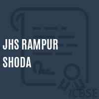 Jhs Rampur Shoda Middle School Logo