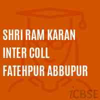 Shri Ram Karan Inter Coll Fatehpur Abbupur Senior Secondary School Logo