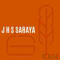 J H S Saraya Middle School Logo