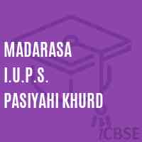 Madarasa I.U.P.S. Pasiyahi Khurd Middle School Logo
