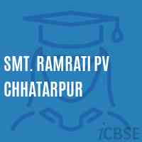 Smt. Ramrati Pv Chhatarpur Primary School Logo