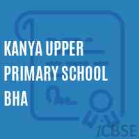 Kanya Upper Primary School Bha Logo