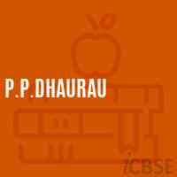 P.P.Dhaurau Primary School Logo