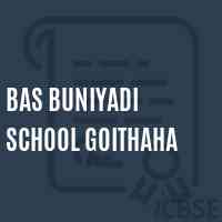 Bas Buniyadi School Goithaha Logo