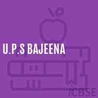 U.P.S Bajeena Middle School Logo