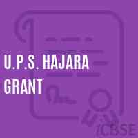U.P.S. Hajara Grant Middle School Logo