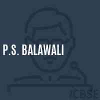P.S. Balawali Primary School Logo