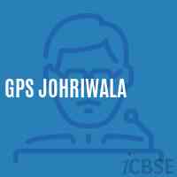 Gps Johriwala Primary School Logo