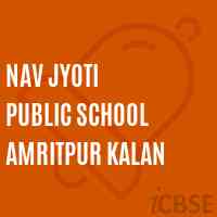 Nav Jyoti Public School Amritpur Kalan Logo