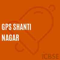 Gps Shanti Nagar Primary School Logo