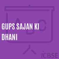 Gups Sajan Ki Dhani Middle School Logo