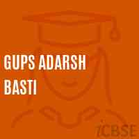 Gups Adarsh Basti Middle School Logo