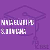 Mata Gujri Pb S.Bharana Secondary School Logo