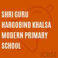 Shri Guru Hargobind Khalsa Modern Primary School Logo
