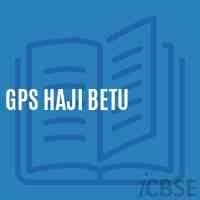 Gps Haji Betu Primary School Logo