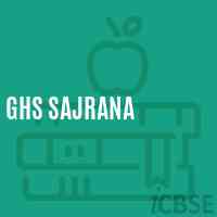 Ghs Sajrana Secondary School Logo
