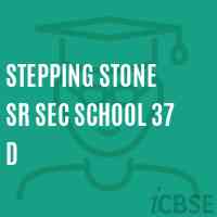 Stepping Stone Sr Sec School 37 D Logo