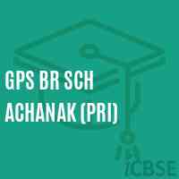 Gps Br Sch Achanak (Pri) Primary School Logo