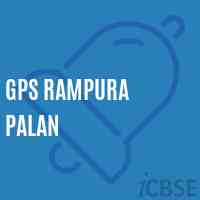 Gps Rampura Palan Primary School Logo