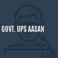 Govt. Ups Aasan Middle School Logo