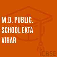M.D. Public. School Ekta Vihar Logo
