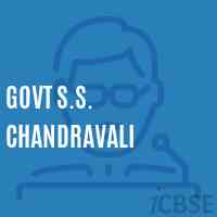 Govt S.S. Chandravali Secondary School Logo