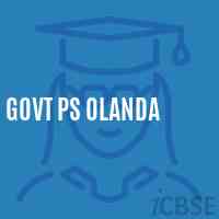 Govt Ps Olanda Primary School Logo