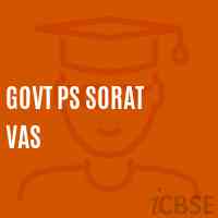 Govt Ps Sorat Vas Primary School Logo