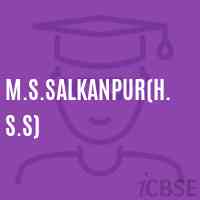 M.S.Salkanpur(H.S.S) Middle School Logo